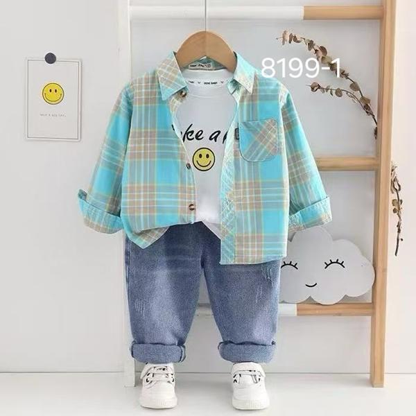 Рубашка Фунтик (1-4) 8199-1 l.blue (деми)