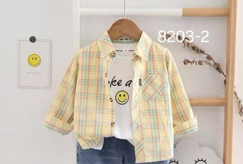 Рубашка Фунтик (5-9) 8203-2 yellow (лето)