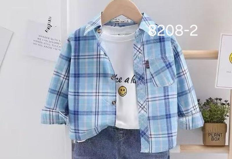 Рубашка Фунтик (5-9) 8208-2 l.blue (деми)