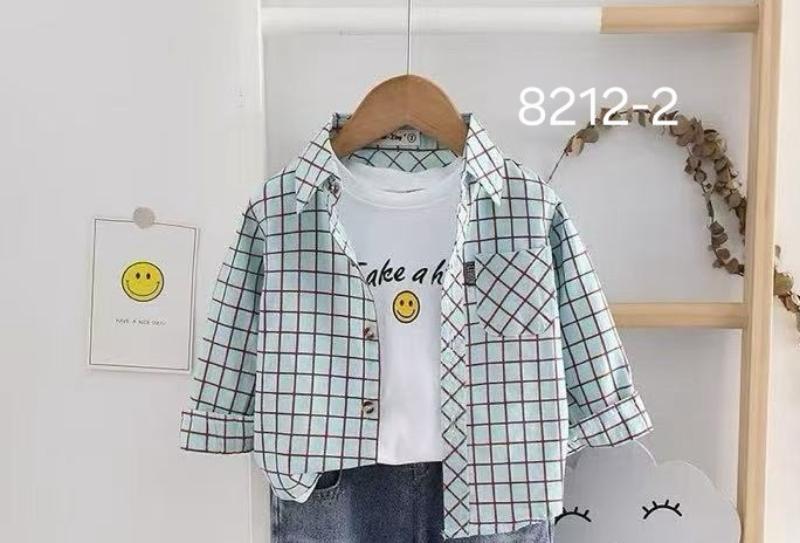 Рубашка Фунтик (5-9) 8212-2 green (лето)