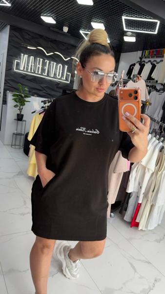 Платье LOVEKAN (S-L) 1727 black (лето)