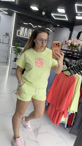Костюм LOVEKAN (S-L) 1537 l.yellow (лето)
