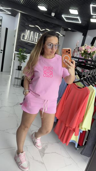 Костюм LOVEKAN (S-L) 1537 pink (лето)