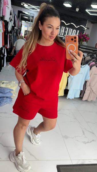 Костюм LOVEKAN (S-L) 1722 red (лето)