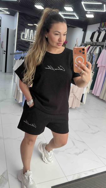 Костюм LOVEKAN (S-L) 1722 black (лето)