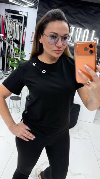 Футболка LOVEKAN (S-L) 1647 black (лето)