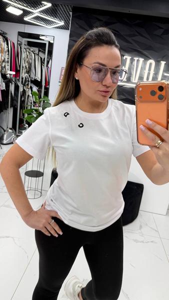 Футболка LOVEKAN (S-L) 1647 white (лето)