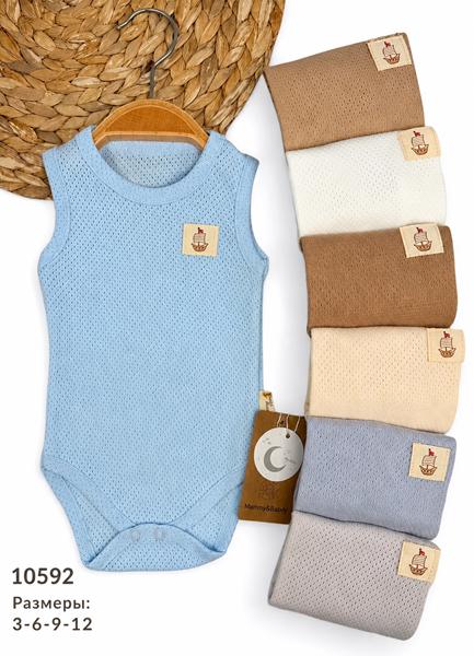 Боди Major (0.3-1) 10592 l.grey (лето)