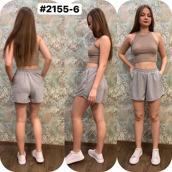 Шорты BAT (42-52) 2122-6 grey (лето)