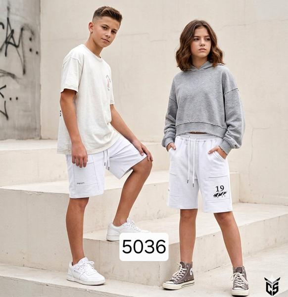 Шорты Фунтик (8-12) 5036 white (лето)