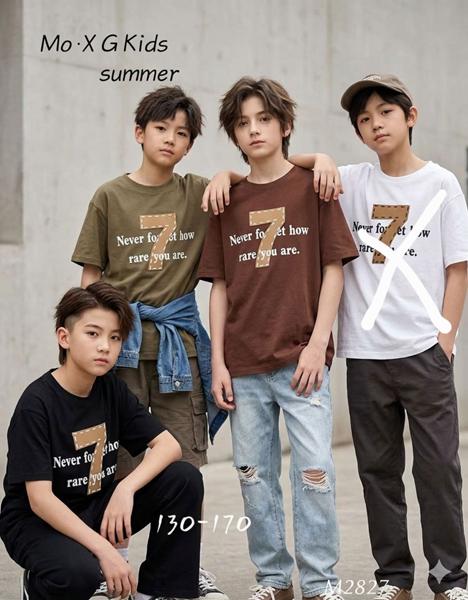 Футболка Фунтик (10-14) M2827 khaki (лето)
