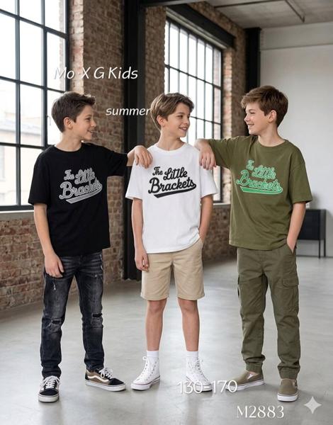 Футболка Фунтик (10-14) M2883 khaki (лето)