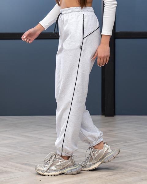 Штаны спорт AZNA (S-XL) Б305 l.grey (деми)