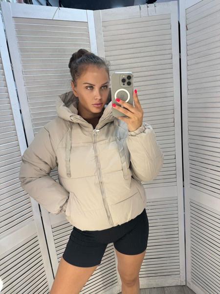 Куртка DGMD (M-XL) 1630 beige (деми)