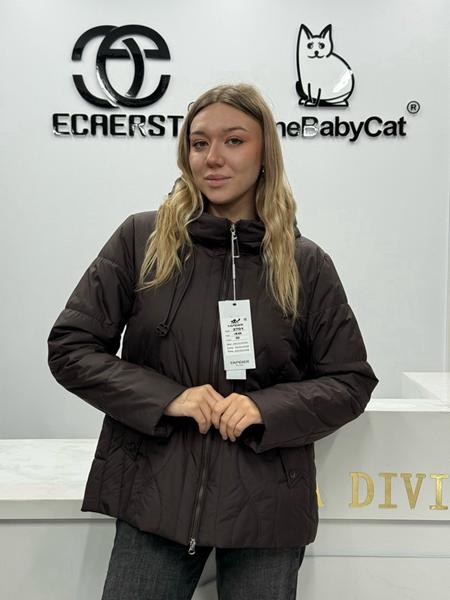 Куртка DGMD (42-50) 2638 d.brown (деми)