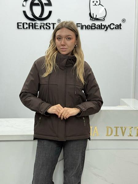 Куртка DGMD (42-50) 2651 brown (деми)