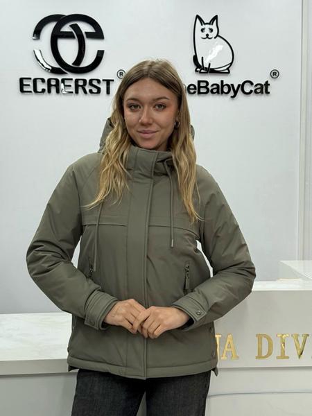 Куртка DGMD (42-50) 2651 khaki (деми)
