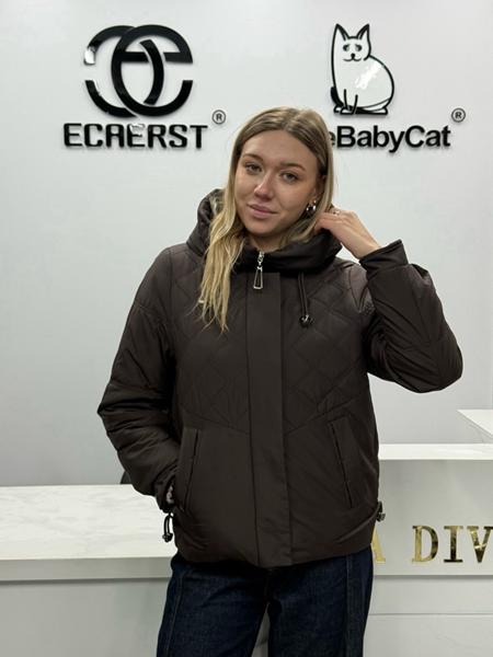 Куртка DGMD (44-52) 2686 brown (деми)