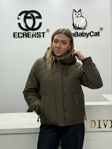 Куртка DGMD (44-52) 2686 khaki (деми)
