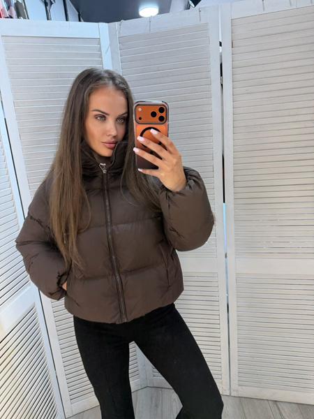 Куртка DGMD (S-L) 6017 brown (деми)
