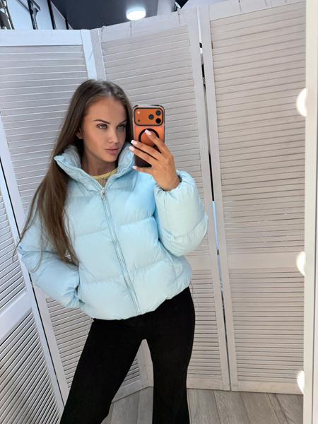 Куртка DGMD (S-L) 6017 l.blue (деми)