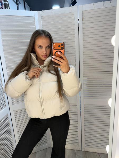 Куртка DGMD (S-L) 6017 milk (деми)