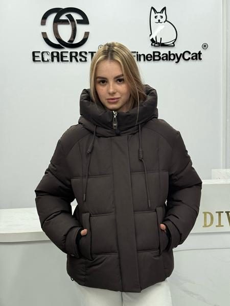 Куртка DGMD (M-2XL) 6028 brown (деми)