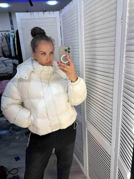 Куртка DGMD (M-XL) 8046 white (деми)