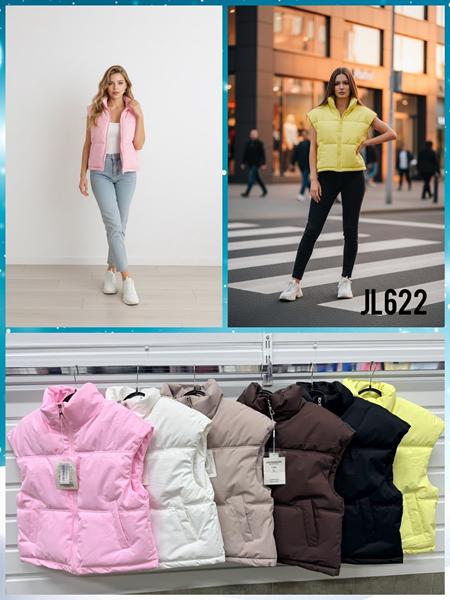 Жилетка DGMD (M-XL) JL622 pink (деми)