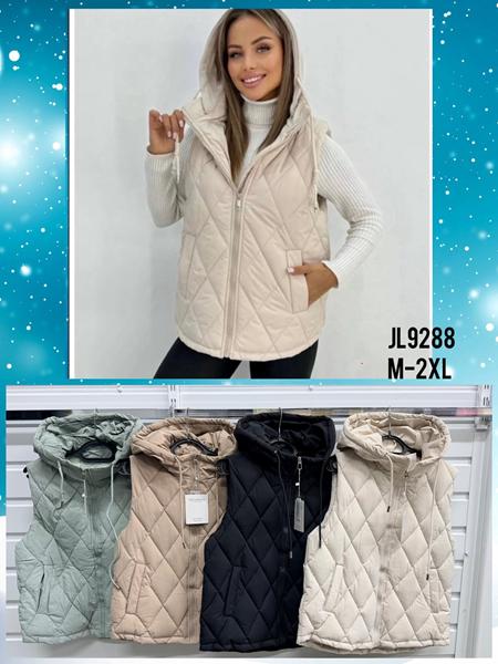 Жилетка DGMD (M-2XL) JL9288 mint (деми)