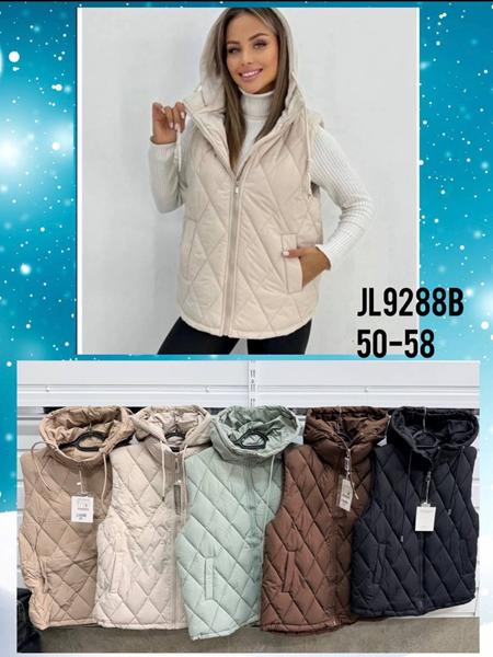 Жилетка DGMD (50-58) JL9288B beige (деми)