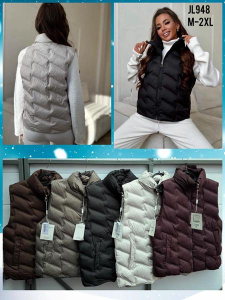 Жилетка DGMD (M-3XL) JL948 black (деми)