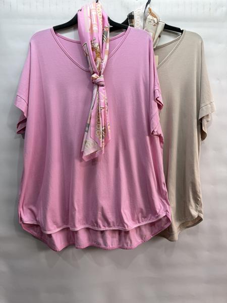 Футболка Emsweekis (52-56) E2329 pink (лето)