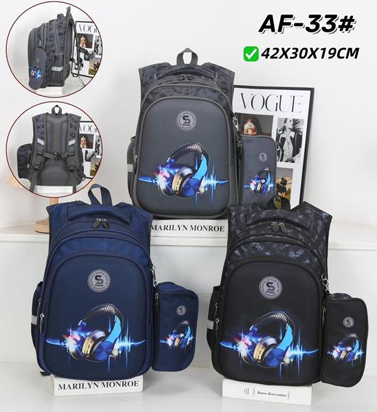 Рюкзак Candy bags (42-30-19) AF33 black (деми)