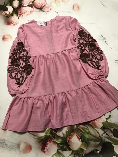 Платье Moda school (128-146) MD26 pink (деми)