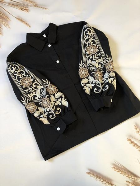 Рубашка Moda school (146-164) MD41 black (деми)