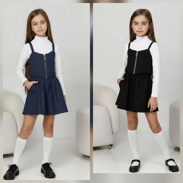 Костюм Moda school (116-140) MD07 black (лето)