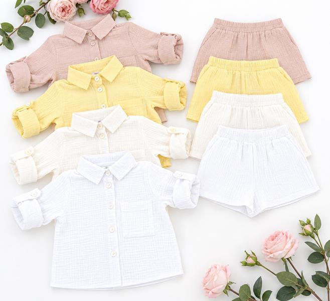 Костюм Moda school (98-116) 8602 beige (лето)