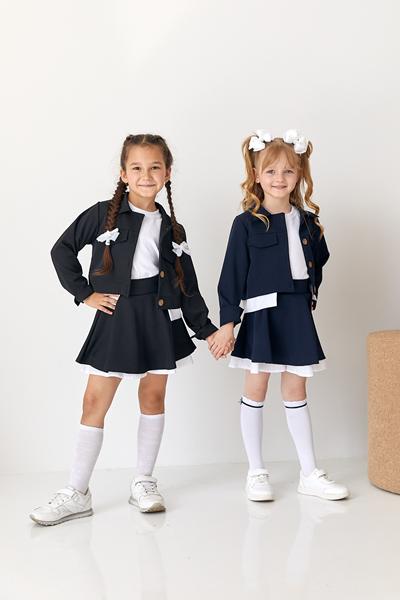 Костюм Moda school (116-140) MD11 navy (деми)