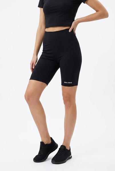 Велосипедки Sport style (S-XL) 5711 black (лето)