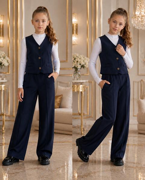 Костюм Karolina (34-42) KR817 navy (деми)