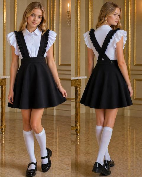 Сарафан Karolina (32-40) KR826 black (лето)