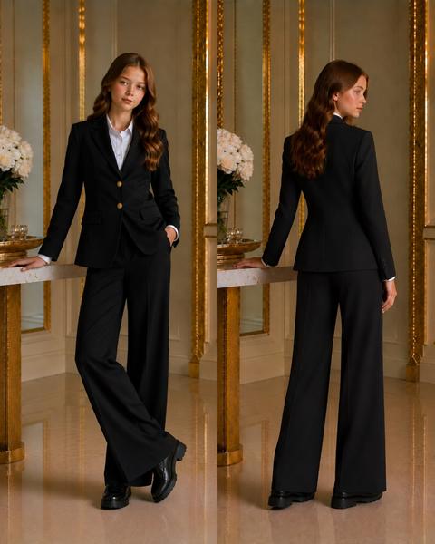 Костюм Karolina (32-42) KR839 black (деми)
