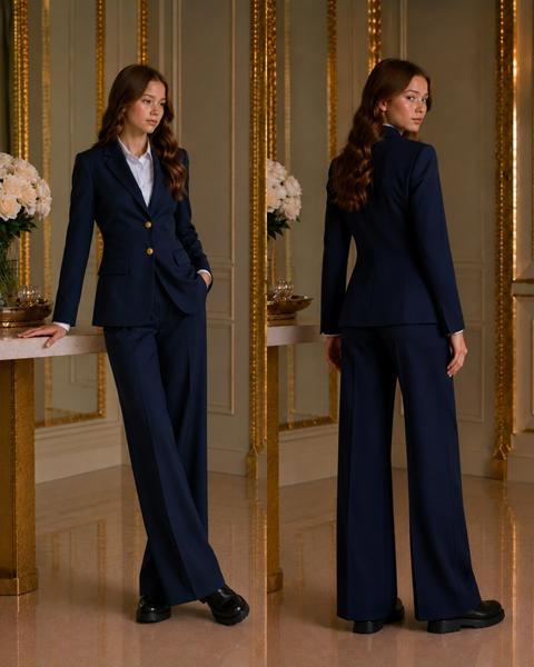 Костюм Karolina (32-42) KR840 navy (деми)