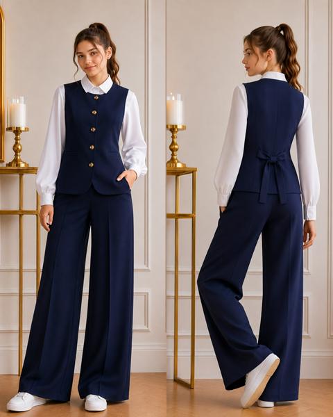 Костюм Karolina (32-42) KR850 navy (деми)
