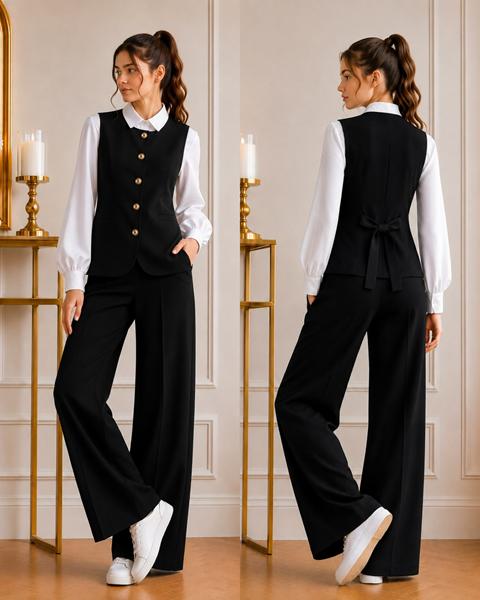Костюм Karolina (32-42) KR851 black (деми)