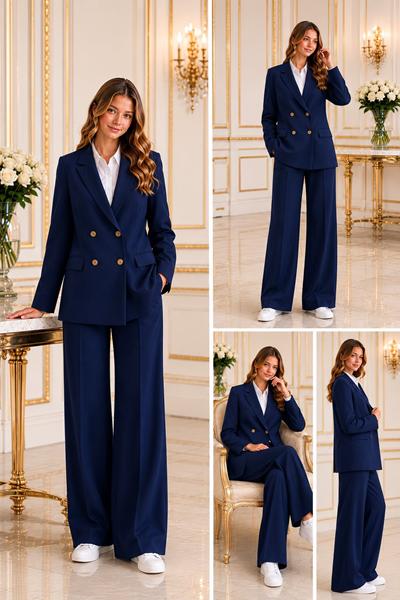 Костюм Karolina (32-42) KR855 navy (деми)