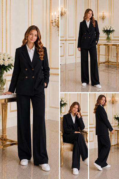 Костюм Karolina (32-42) KR856 black (деми)