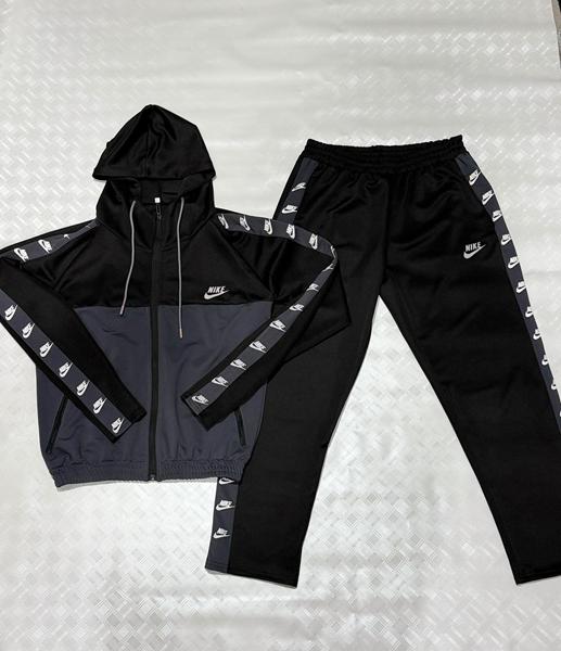 Костюм спорт AXT (S-2XL) AX353 black (деми)