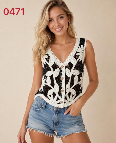 Жилетка Gertie (L-XL) 0471 black (деми)